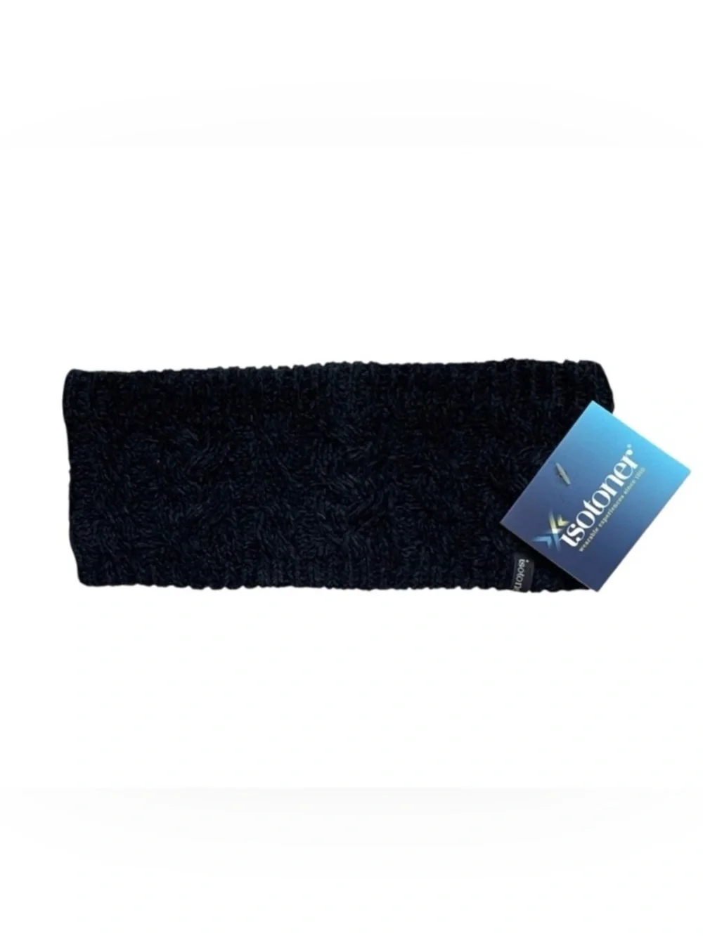 Isotoner Chenille Cable Headband